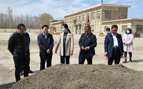 黨委書記、董事長劉興斌到金塔縣調(diào)研